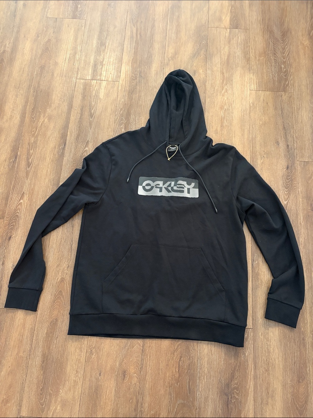 Oakley Men's Black Regular Fit Hoodie 2XL